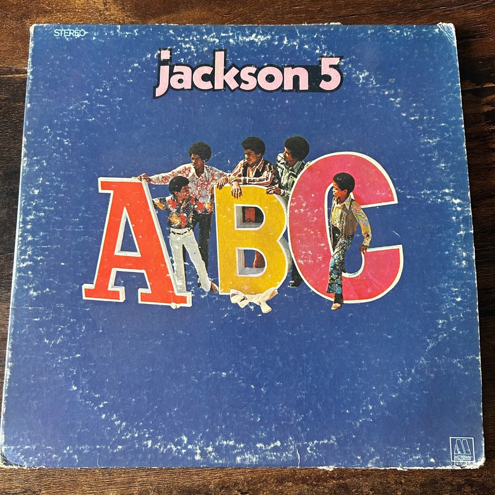 Jackson 5 ABC Vinyl Record Album 12" LP Motown MS709 1970 Soul Funk